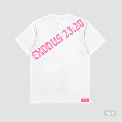 "EXODUS 23:30" white tee